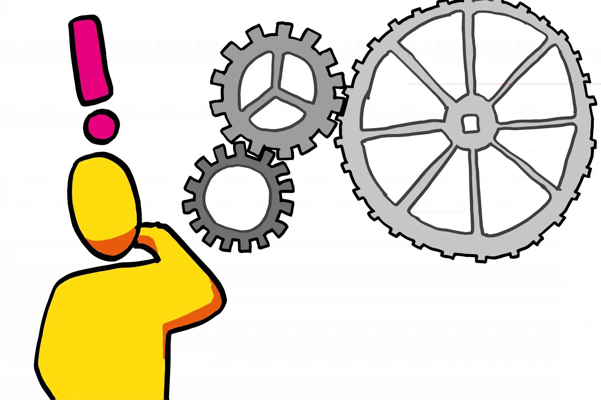 Ziele und Werte Illustration